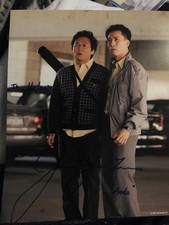 Signed 10x8" Photo JAMES KYSON LEE Ando Heroes Actor AUTOGRAPH