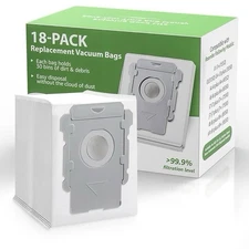 18 Pack Vacuum Bags for iRobot Roomba i7, i7+, i7Plus, i8, i8+, i3