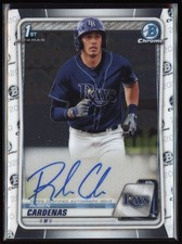 2020 Ruben Cardenas Bowman Chrome 1st Bowman Auto RC #CPA-RC (J487)