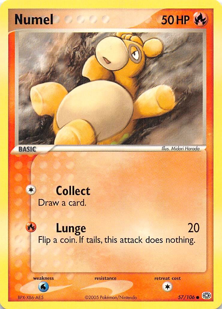 Numel 57/106 Emerald Pokemon