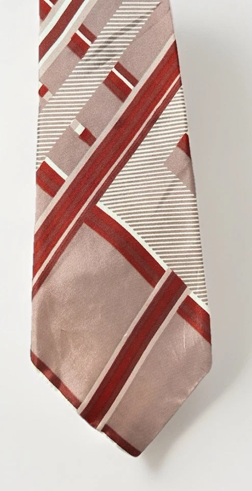 Corbata ancha vintage años 70 niña desnuda Evelin Italia oculta pin-up peekaboo novedad FRACA Foto 3 de 4