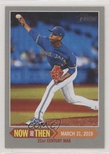 2019 Topps Heritage High Number Now & Then Elvis Luciano #NT-3 5m0