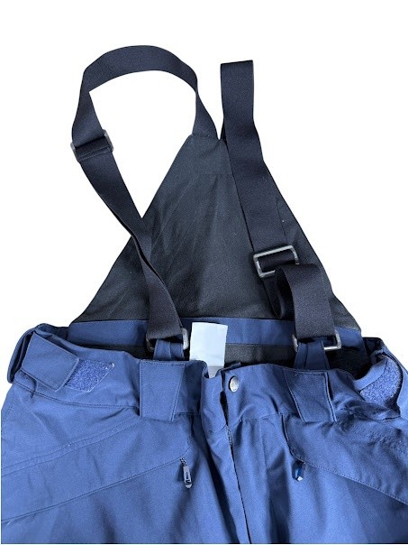 Salomon AdvancedSkin pantaloni da neve sci asciutto uomo grandi bretelle impermeabili prese d'aria