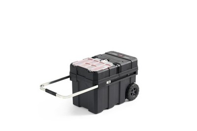Keter Masterloader Resin Rolling Tool Box with Masterloader,