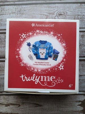 NEW American Girl Truly Me - Silly Hanukah Sweater