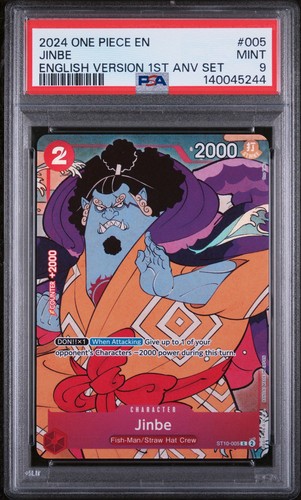 Jinbe (English Version 1st Anniversary Set) graded PSA 9 for sale on eBay