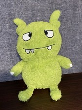 Goofa Green Furry Monster Plush Stuffed