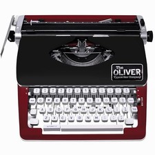 Legacy Oliver typewriter (Burgundy) - as is - not tested thumbnail