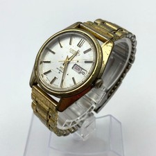 King Seiko KS 5626-7000 Hi-Beat Gold Medallion Vintage Watch Working From Japan