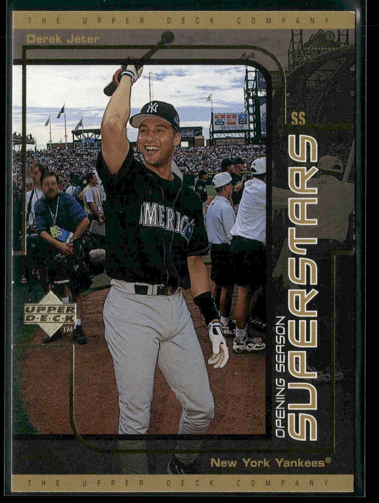 1999 UD Choice #S9 Derek Jeter Opening Season Superstars