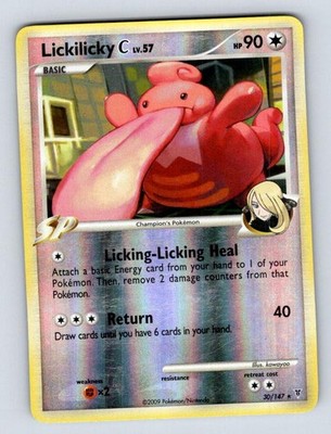 Lickilicky C 30/147 Rare Supreme Victors Pokemon Reverse Holo Lightly Played