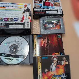 The King of Fighters KOF '95-'97 Sega Saturn Soft Set Game Collection