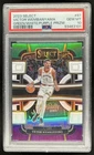 2023-24 Select Victor Wembanyama RC Green White Purple Concourse #87 PSA 10