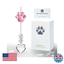 Pet Memorial Suncatcher - Dog Memorial Gifts, Pet Loss Sympathy, Thoughtful Dogs