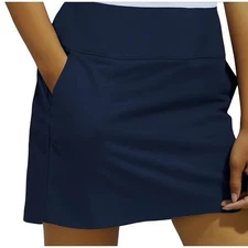Adidas Women’s Pull-On Golf Skorts Navy, Size Medium (New)