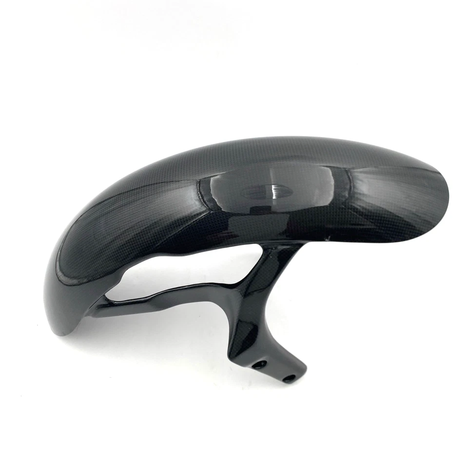 LEER Guardabarros delantero de fibra de carbono Ducati 56410131 91-98 Supersport 750 900 Foto 2 de 4