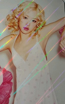 Blackpink Rose 7x5cm Holo Card Neu I Love Rosie