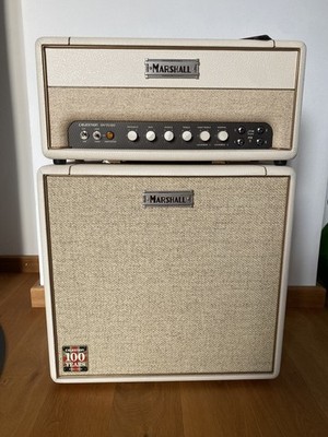 Marshall Celestion 100 Studio JTM Head, 1x12 Cabinet Stack Anniversary Edition