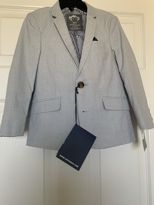 Appaman Sky Blue Stripe Mod Suit. Size 5. Never Worn