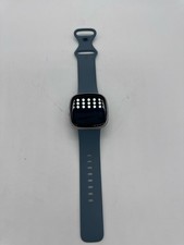 Fitbit Versa 4 Fitness Smartwatch GPS Waterfall Blue Platinum