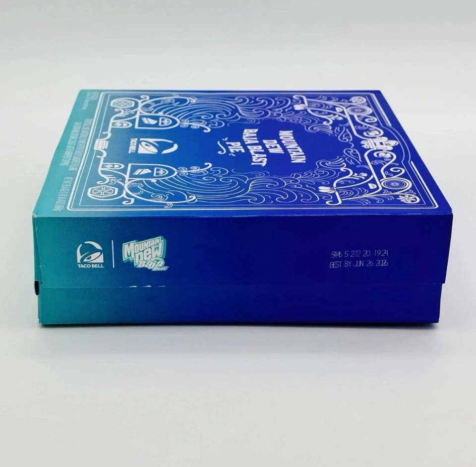 Edición Limitada 🟢 Mountain Dew Baja Blast Pie Sin Abrir - Sellado y Congelado Foto 4 de 4