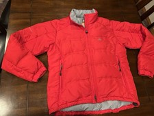 Nike ACG 3 Outer Layer Woman’s M (8-10) Red, Zip Pockets, Adj Bottom, Goose Down