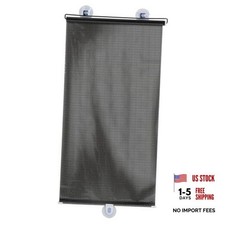 Roller Blinds with Suction Cups Blackout Curtain for Balcony Window Door