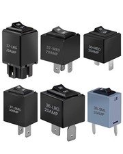 9038 Relay Bypass Switch Kit, 6-Pack, Black
