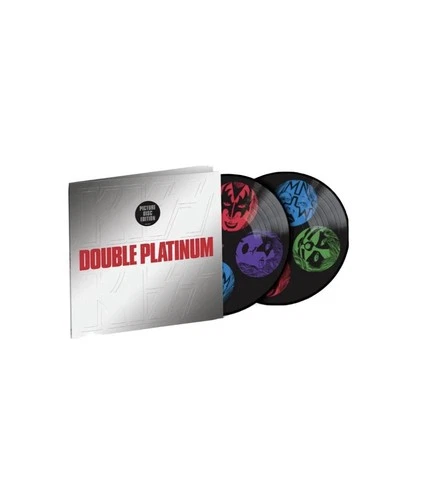 KISS DOUBLE PLATINUM PICTURE DISC EDITION LP VINYL 2020 SEALED BRAND NEW
