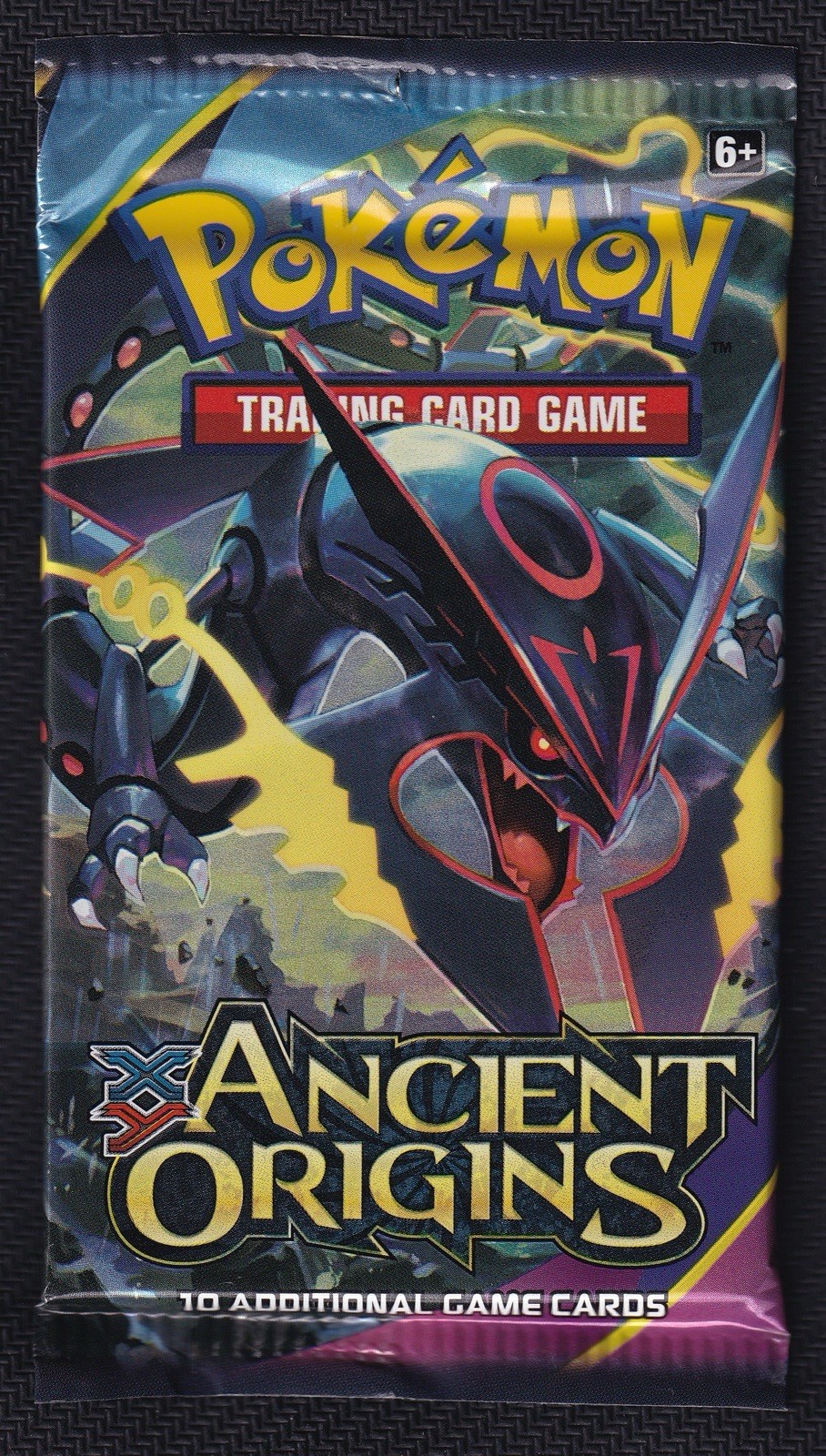 Pokemon Ancient Origins Booster Pack Mega Rayquaza Pack Art