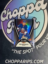2025-26 Upper Deck Allure Matthew Schaefer Black Rainbow Rookie Base #AR-MS