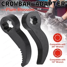 Pry Bar Wrench Adaptor Head Half Shaft Removal Tool Crowbar Openend Wrench 1/2"