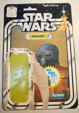 Product Image: STAR WARS Cardback WALRUS MAN Kenner 1978 vintage 20 BACK w/ BOBA FETT OFFER