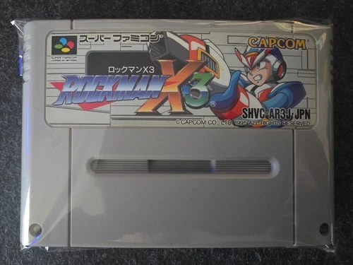 New ListingRockman X3 Mega Man X3 Nintendo Super Famicom SFC SNES Tested - US SELLER