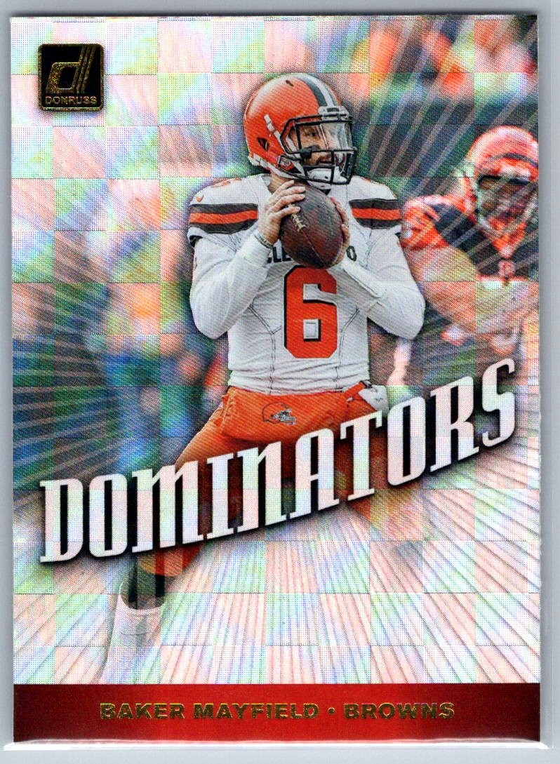 2019 Donruss Baker Mayfield Dominators #DOM-7