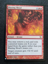 Blazing Shoal / Burning Bench ENGLISH NM The List magic mtg