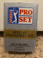 1990 PRO SET PGA TOUR SPECIAL INAUGURAL SET, STILL SEALED