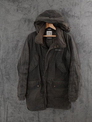 Didriksons Jacket Mens Medium Grey Parka Coat Outdoor Hiking Walking Field Util