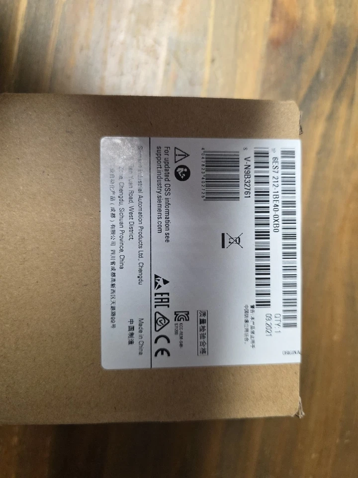 *NEU* Siemens Simatic S7-1200 CPU MODULE 6ES7 212-1BE40-0XB0 - Bild 3 von 3