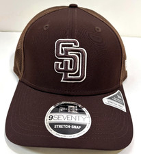 San Diego Padres 2026 Batting Practice Fan Pack NE Stretch-Snap Snapback Hat