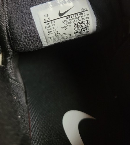 Nike Roshe G Tour Black White Golf Shoes AR5580-001 Men’s Size 9.5 Wide NEW - Picture 9 of 12