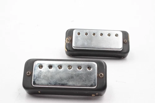 Patent 1966 Gibson Mini Humbucker Guitar Pickup Set 5.9k