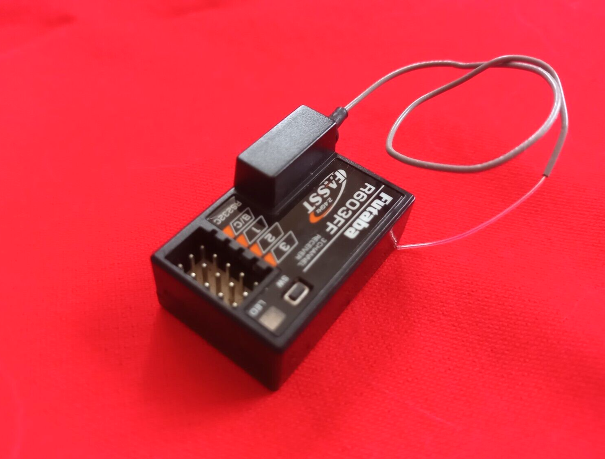 Futaba R603FF 3-Channel Telemetry Receiver 2.4GHz FASST Futaba R603FF 3-Channel Telemetry Receiver 2.4GHz FASST