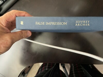 False Impression by Jeffrey Archer (2006, Hardcover) NEW w/ No Dust Cover 1st Ed