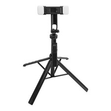 Extendable Selfie Stick Tripod with Light Height Adjustable Flexible Foldable