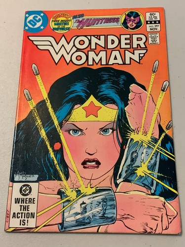 WONDER WOMAN #297 VF+ DC COMICS 1982- PRIMA APPARIZIONE BLACKWING & HE-MAN PREVIE - Foto 1 di 2
