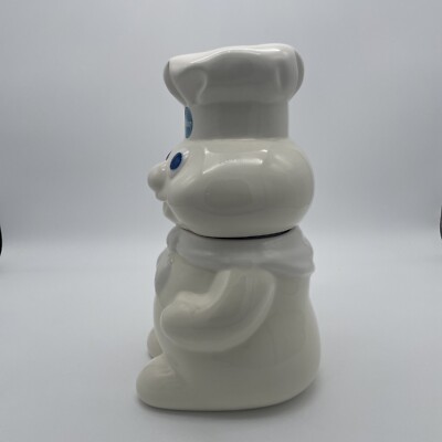 1988 Pillsbury Doughboy Ceramic Cookie Jar 12
