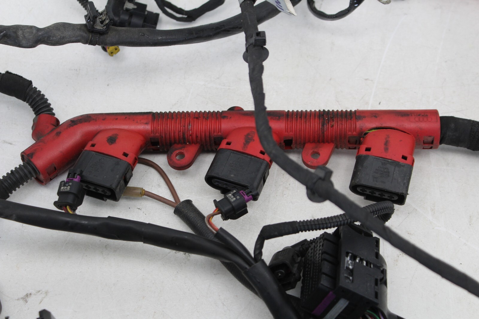 Audi OEM 12-15 3.0t A6engine Control Module ECM PCU PCM Wiring  