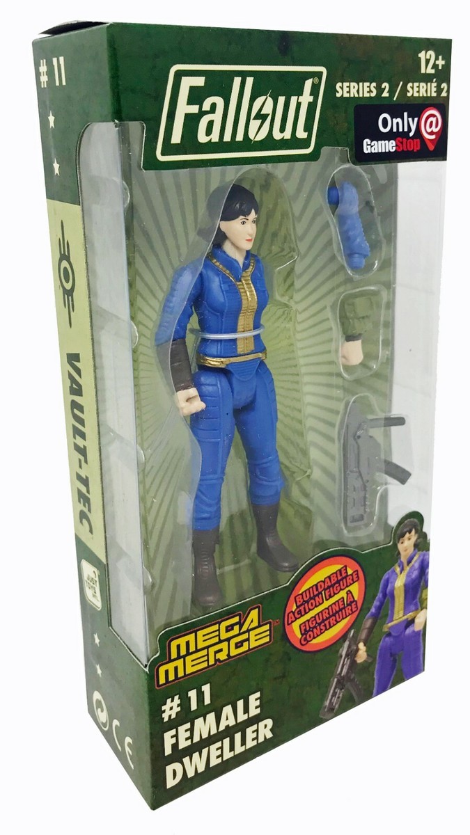 Fallout Female Vault Dweller Buildable Action Figure 4