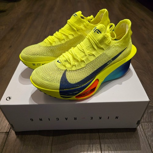 Nike Air Zoom Alphafly NEXT% 3 Volt Running Sneakers US Size 8.5 BNIB FD8311-700